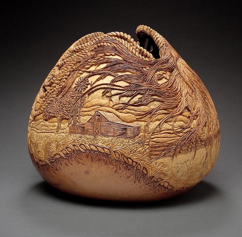 Tallas de calabaza de Marilyn Sunderland