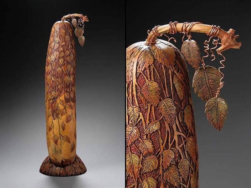 Tallas de calabaza de Marilyn Sunderland