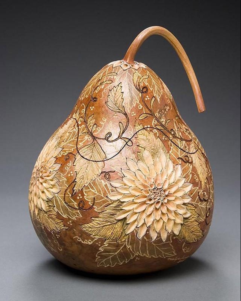 Tallas de calabaza de Marilyn Sunderland