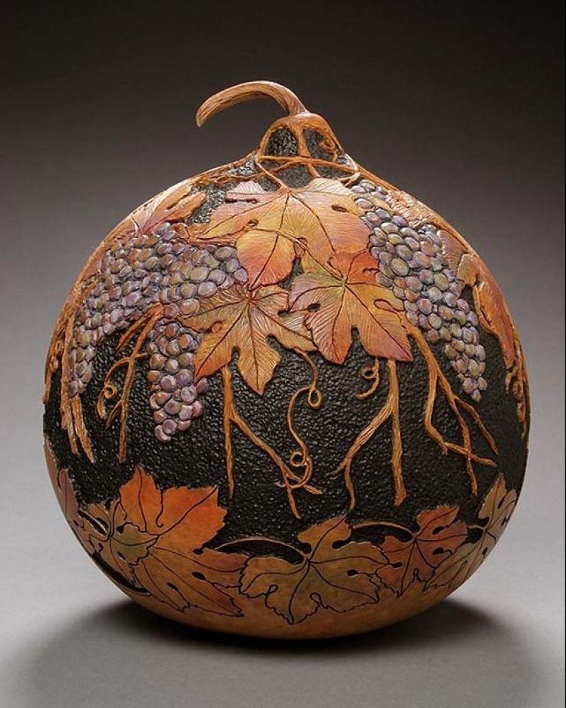 Tallas de calabaza de Marilyn Sunderland