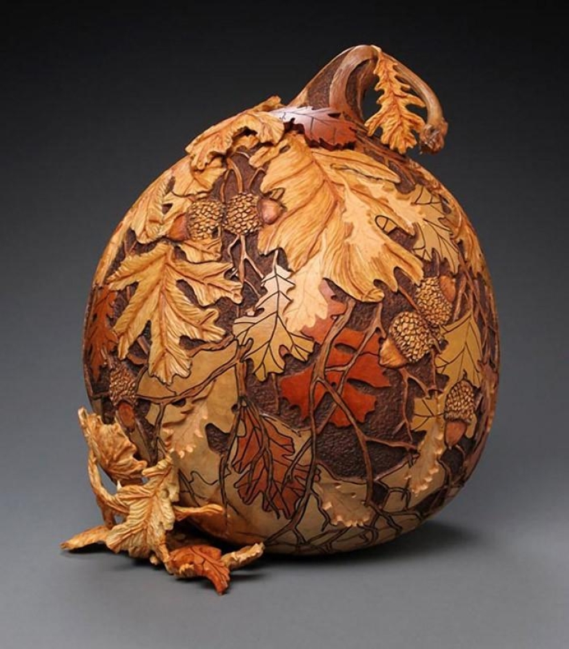Tallas de calabaza de Marilyn Sunderland