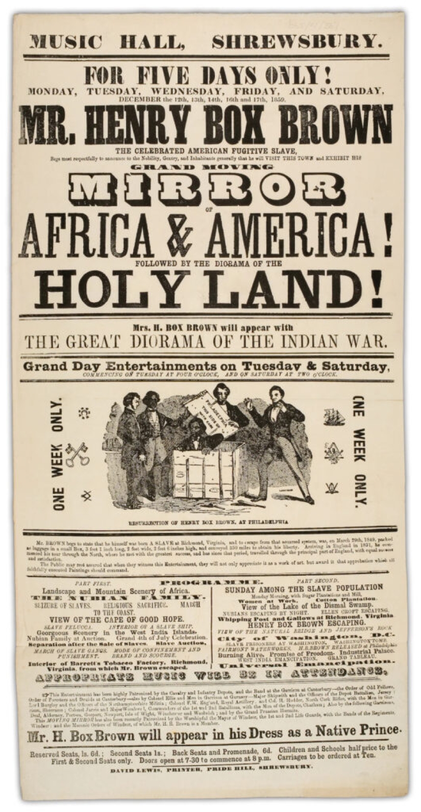 The Amazing Story of Slave Henry "Box" Brown Who Won His Freedom Thanks to a Box The Amazing Story of Slave Henry "Box" Brown Who Won His Freedom Thanks to a Box