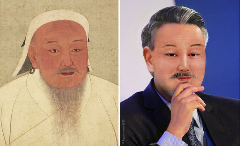 The artist showed what historical celebrities could be today The artist showed what historical celebrities could be today