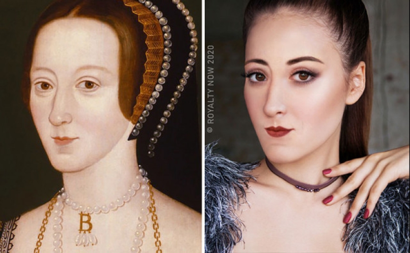 The artist showed what historical celebrities could be today The artist showed what historical celebrities could be today