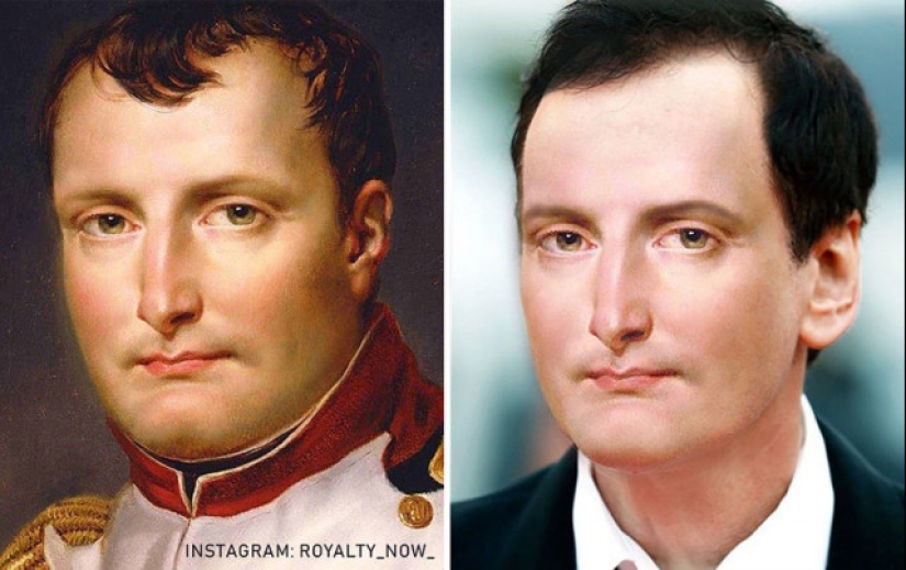 The artist showed what historical celebrities could be today The artist showed what historical celebrities could be today