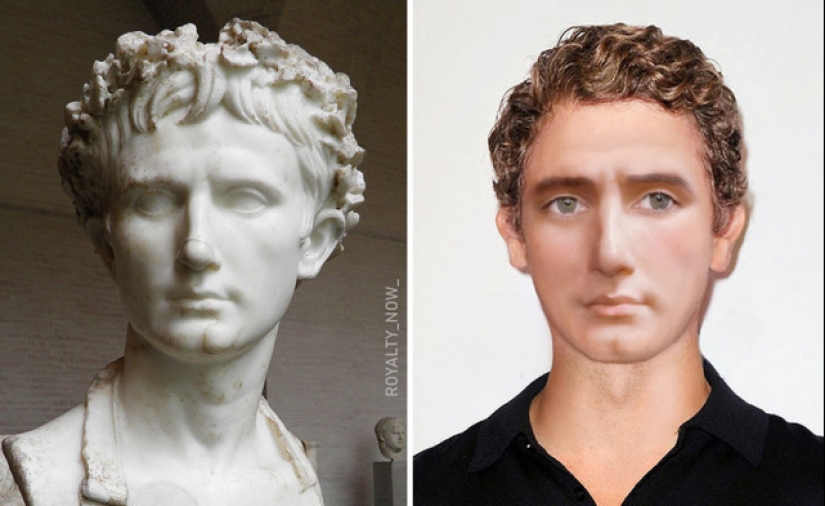 The artist showed what historical celebrities could be today The artist showed what historical celebrities could be today