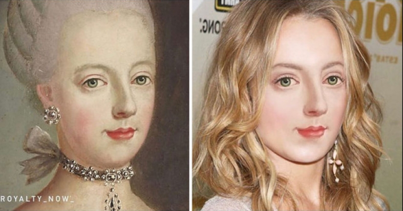 The artist showed what historical celebrities could be today The artist showed what historical celebrities could be today