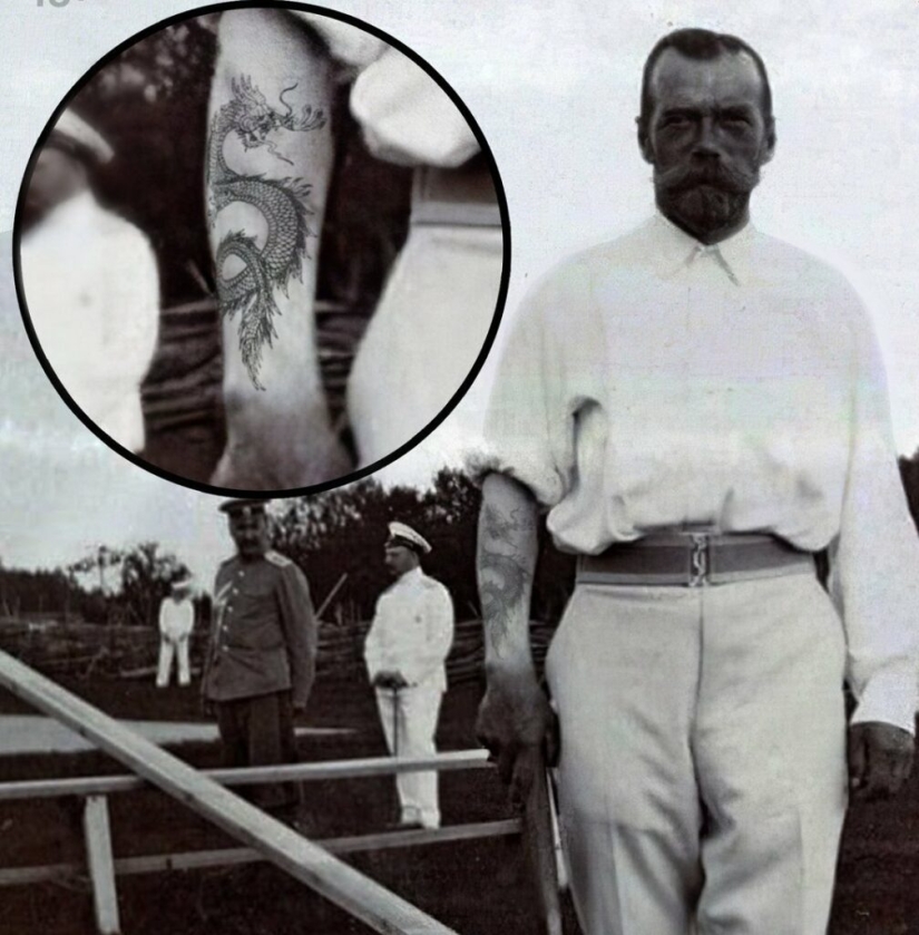 The Black Dragon of Nicholas II – the secret of the Romanovs' only tattoo The Black Dragon of Nicholas II – the secret of the Romanovs' only tattoo
