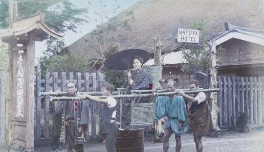 The colors of Japan of the XIX century through the eyes of an American photographer The colors of Japan of the XIX century through the eyes of an American photographer