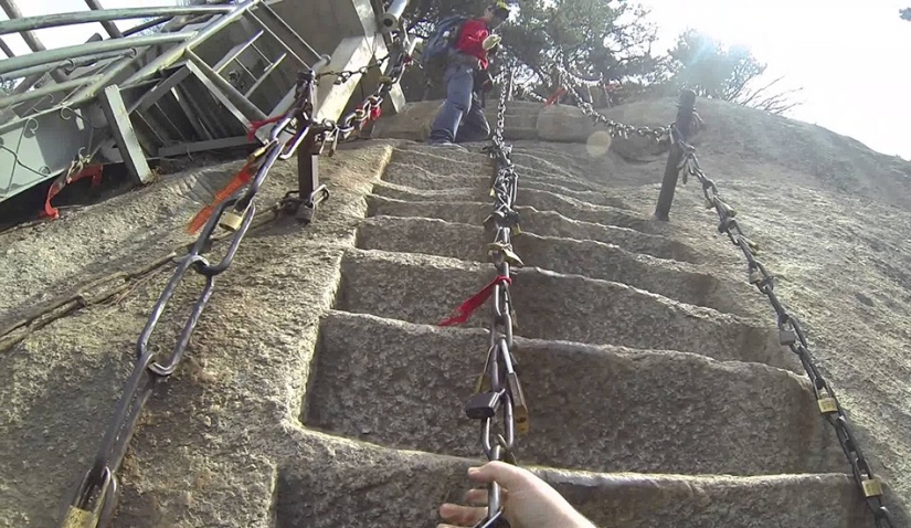 The creepy stairs in the world The creepy stairs in the world