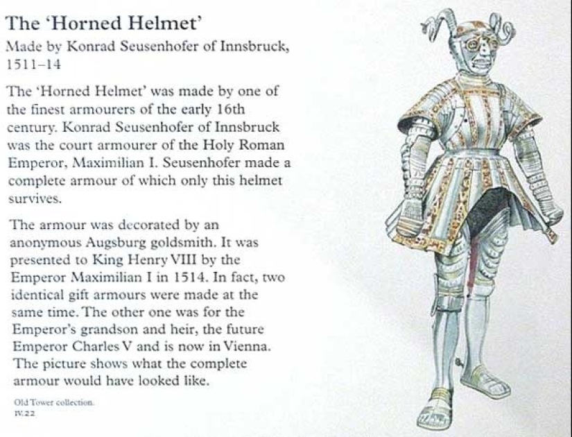 The history of the most unusual armor — the horned helmet of King Henry VIII The history of the most unusual armor — the horned helmet of King Henry VIII