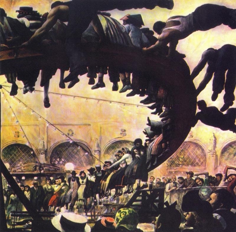 The mind-blowing "Rotor– is a rotating attraction of the 50s for the most desperate The mind-blowing "Rotor– is a rotating attraction of the 50s for the most desperate