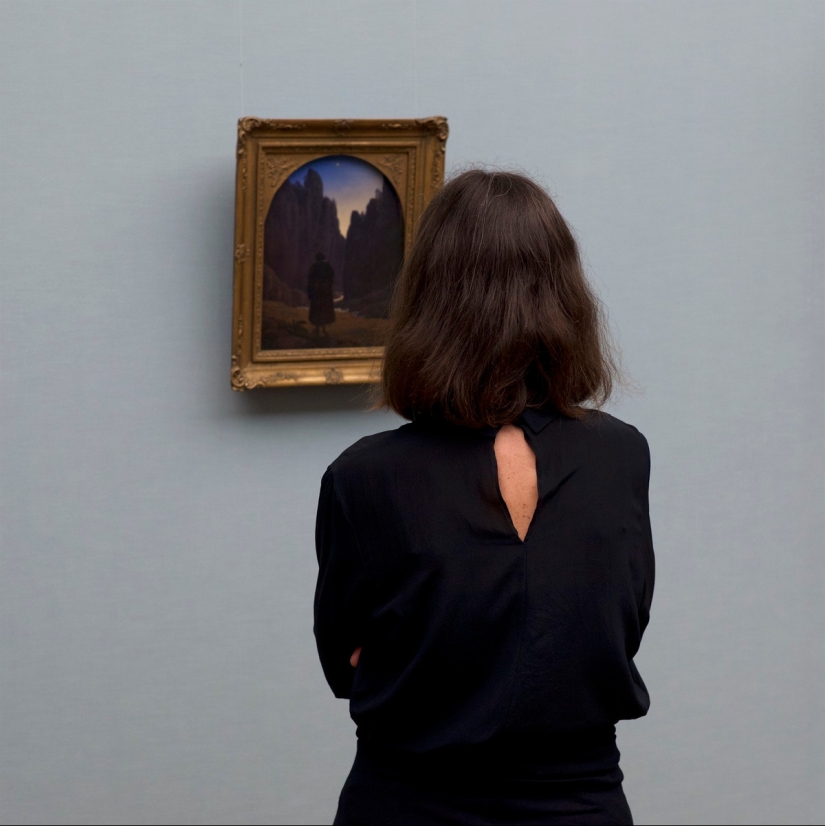 The project "People matching artworks" Austrian photographer Stefan Dragana The project "People matching artworks" Austrian photographer Stefan Dragana