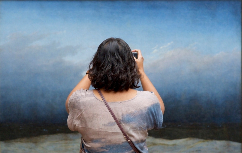 The project "People matching artworks" Austrian photographer Stefan Dragana The project "People matching artworks" Austrian photographer Stefan Dragana