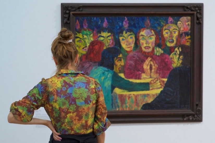 The project "People matching artworks" Austrian photographer Stefan Dragana The project "People matching artworks" Austrian photographer Stefan Dragana