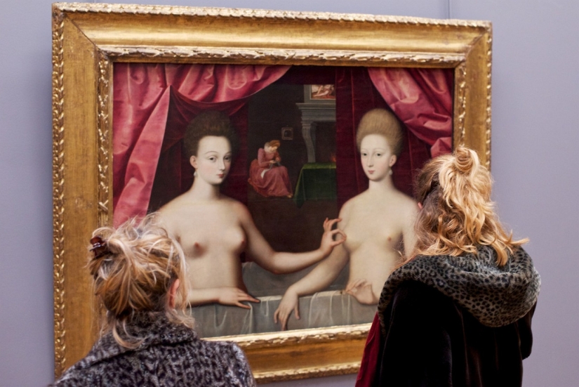 The project "People matching artworks" Austrian photographer Stefan Dragana The project "People matching artworks" Austrian photographer Stefan Dragana