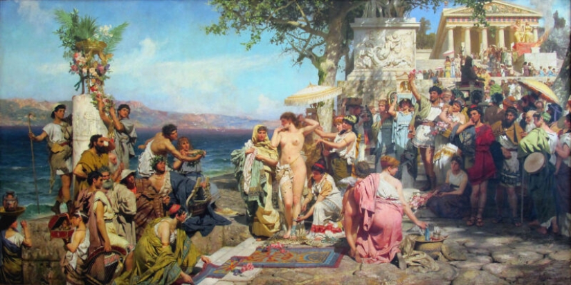 The statue of Aphrodite of Cnida is so realistic that she was once raped The statue of Aphrodite of Cnida is so realistic that she was once raped