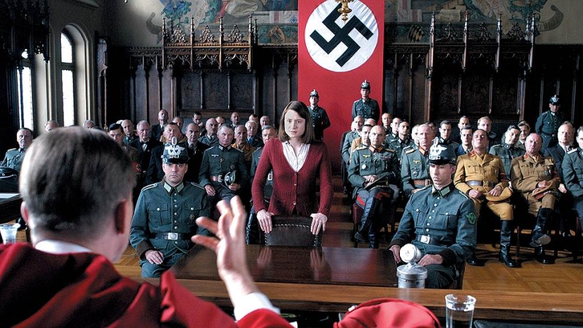 The story of a brave girl Sophie Scholl, executed by the Nazis on the guillotine The story of a brave girl Sophie Scholl, executed by the Nazis on the guillotine