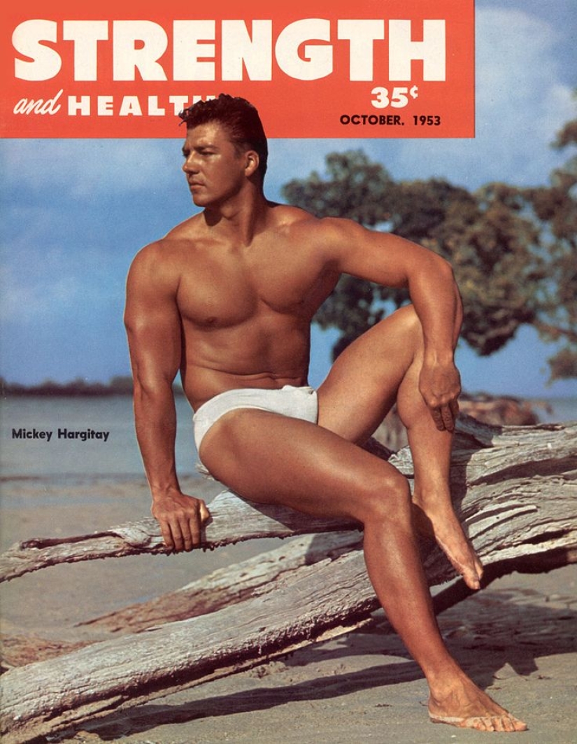 The story of Mickey Hargitey, a bodybuilding legend played by Arnie himself in the movie The story of Mickey Hargitey, a bodybuilding legend played by Arnie himself in the movie