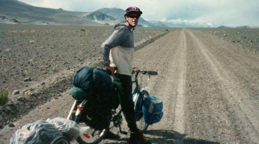 The story of the "mad Swede" Yeran Kropp, who went to Mount Everest by bicycle The story of the "mad Swede" Yeran Kropp, who went to Mount Everest by bicycle