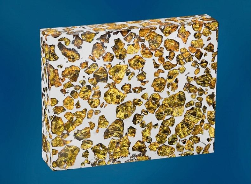 The unusually beautiful Fukan meteorite The unusually beautiful Fukan meteorite