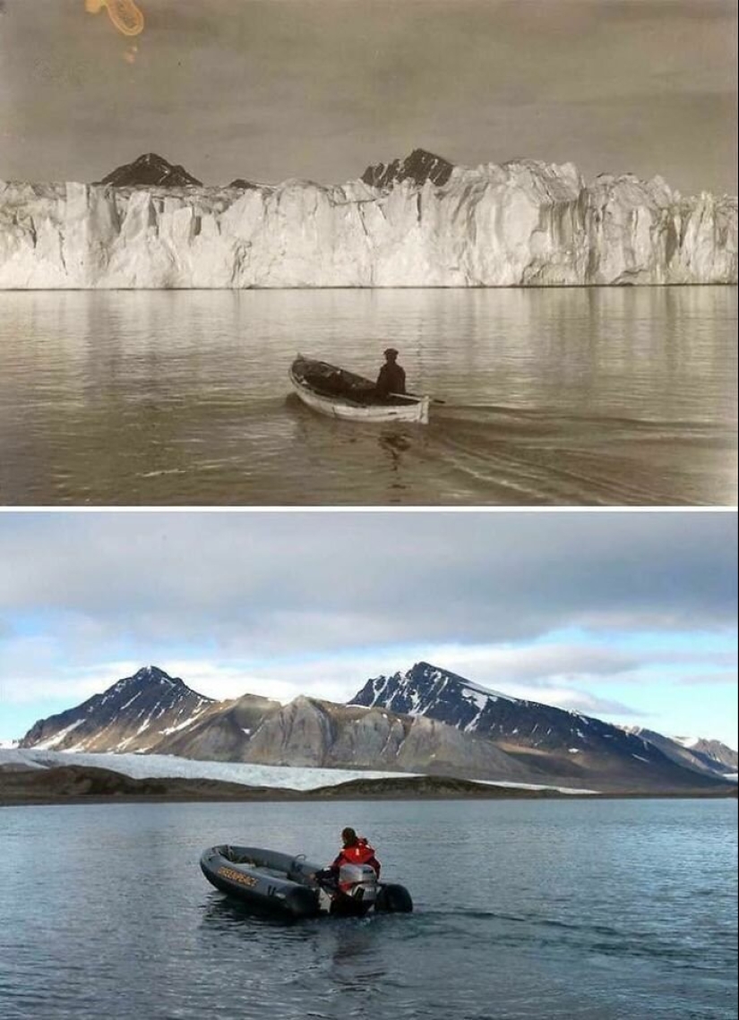 Then and now: 25 photos of comparisons, which will force us to look differently at familiar things Then and now: 25 photos of comparisons, which will force us to look differently at familiar things