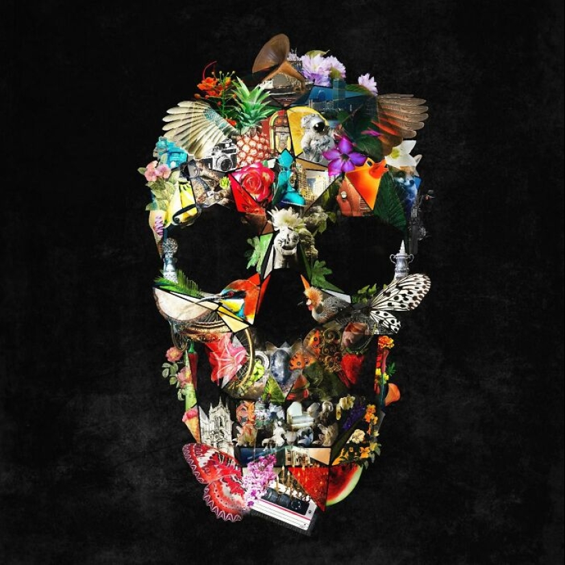 This Artist Brings A Fresh, Modern Twist To The Timeless Skull Symbol