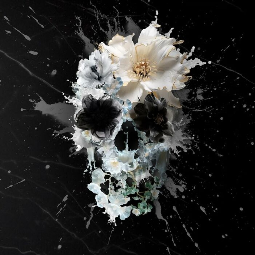 This Artist Brings A Fresh, Modern Twist To The Timeless Skull Symbol