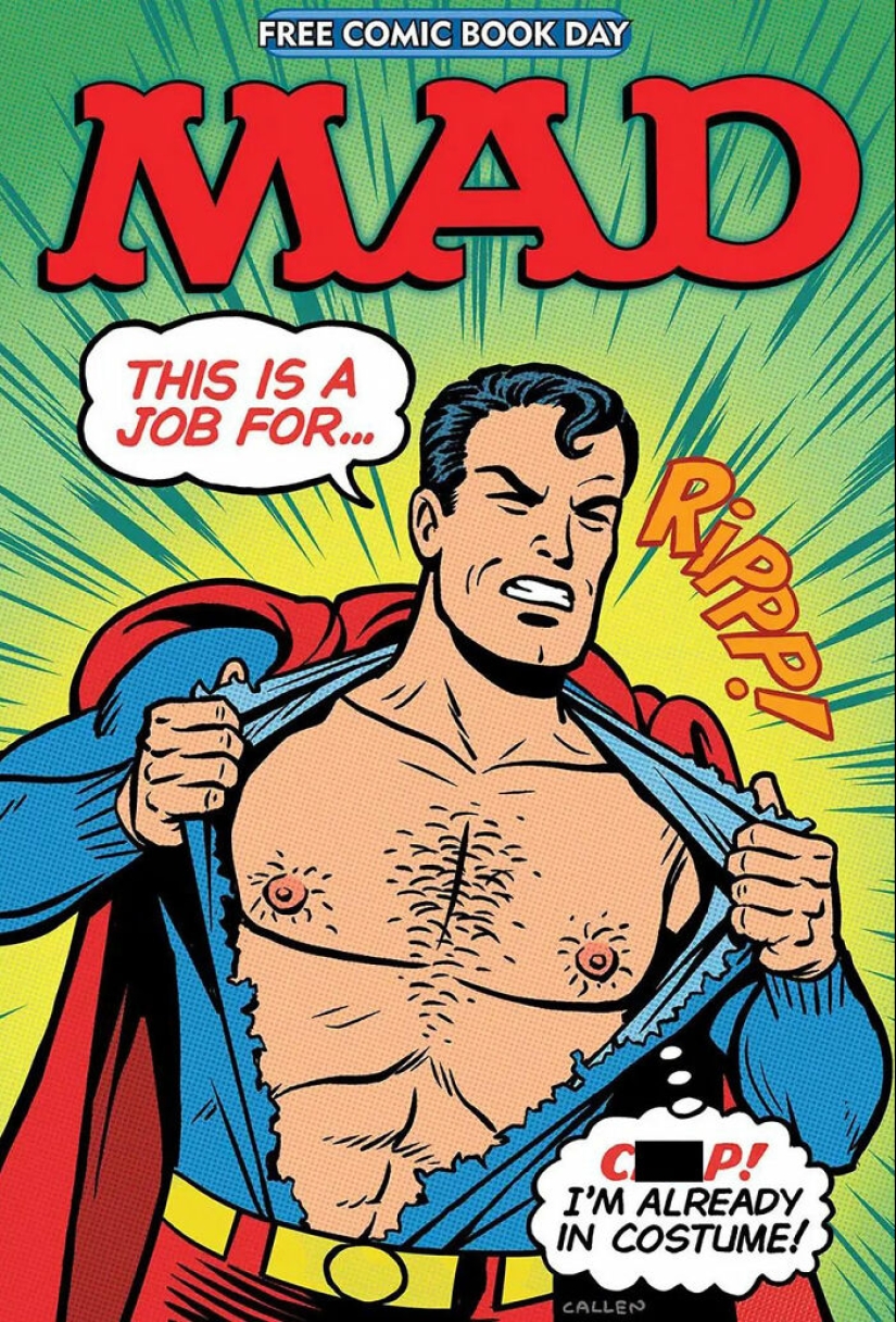 This Artist Created 16 Hilarious Vintage Makeovers Of DC And Marvel Comic Book Covers