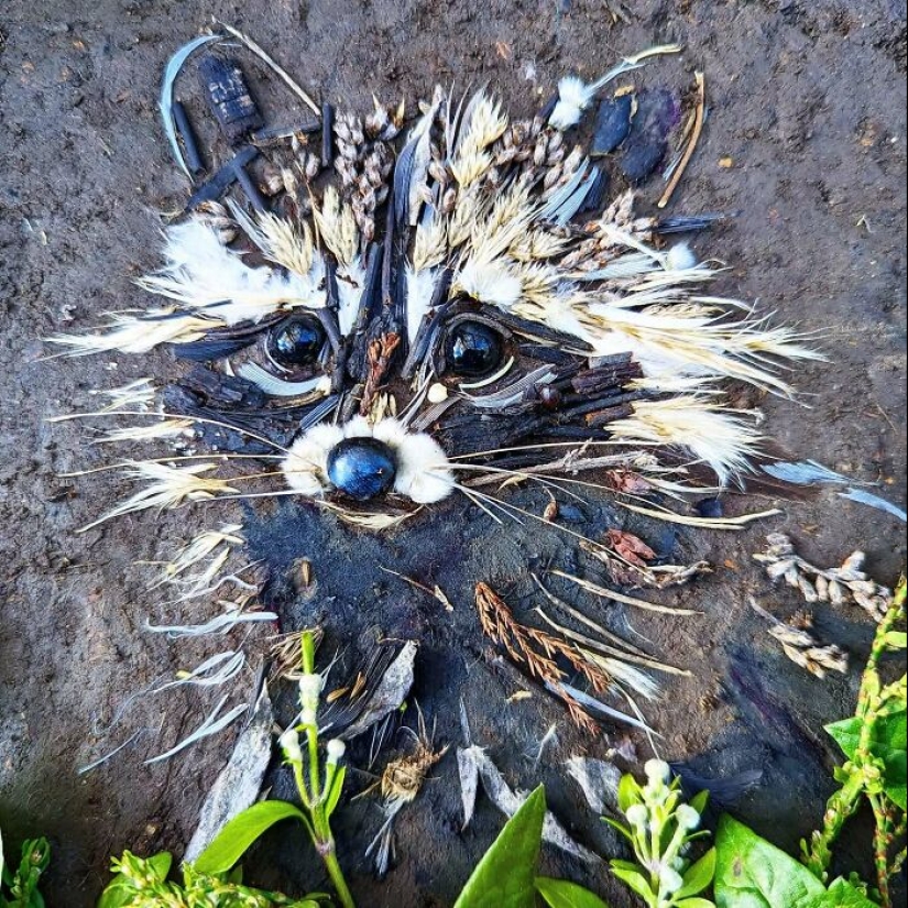 This Artist Works In Nature And Uses Only The Materials Available To Create Beautiful Artwork This Artist Works In Nature And Uses Only The Materials Available To Create Beautiful Artwork