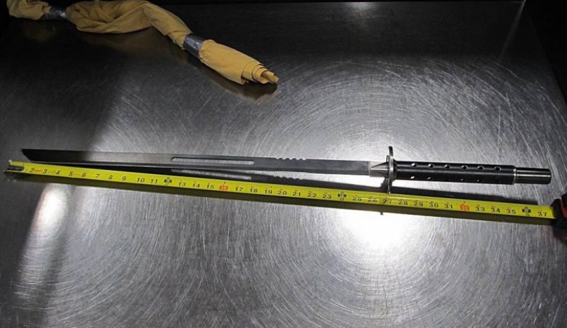 This collection of items Seized from air passengers by the TSA will make your day