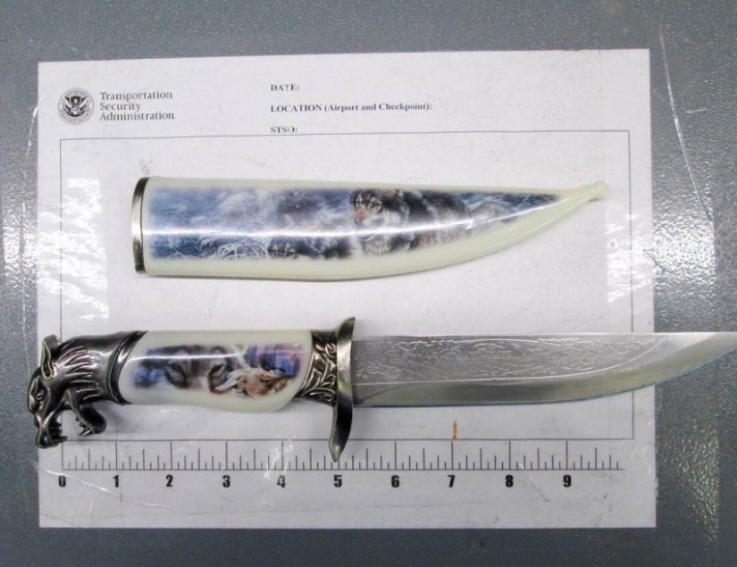 This collection of items Seized from air passengers by the TSA will make your day