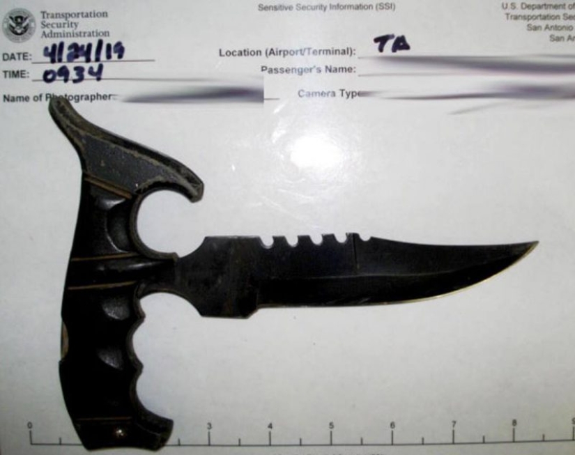 This collection of items Seized from air passengers by the TSA will make your day