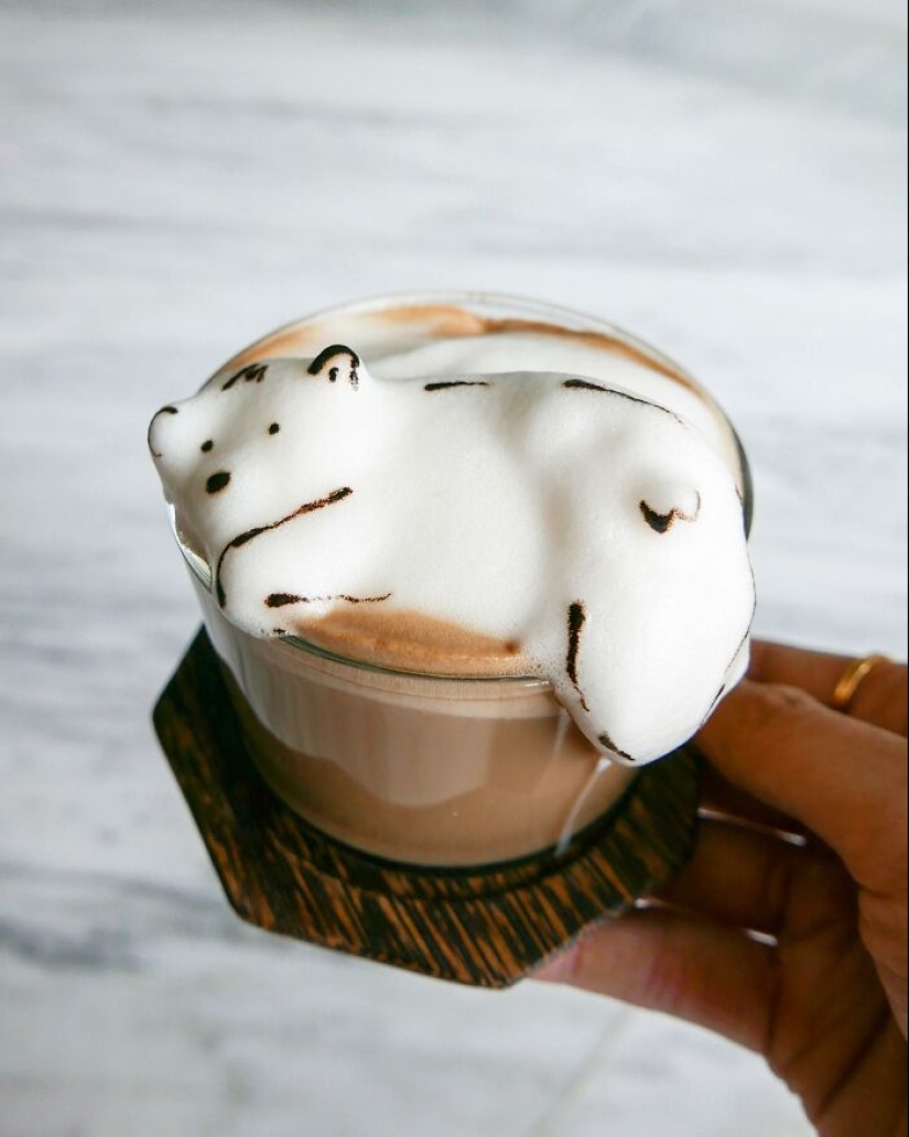 This Woman Creates Captivating Coffee Art And It’s Too Cute To Drink This Woman Creates Captivating Coffee Art And It’s Too Cute To Drink
