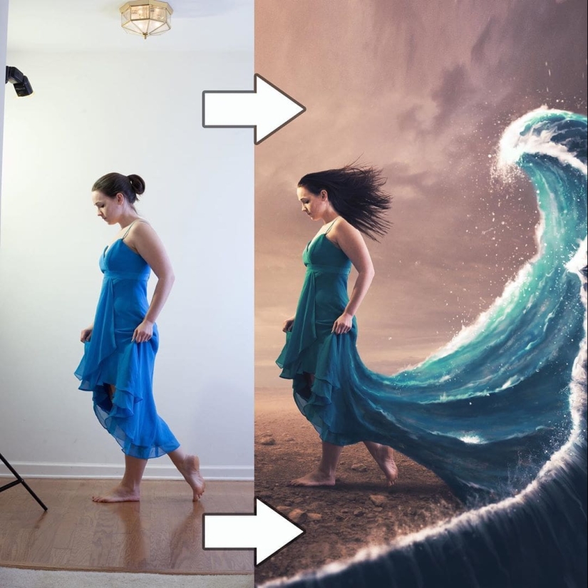 Todo el poder de photoshop: un fotógrafo muestra cómo nacen sus obras maestras digitales