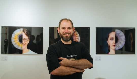 Tomé fotografías en primer plano de los iris del equipo paralímpico de GB para compartir lo que se necesita para ser un atleta de élite