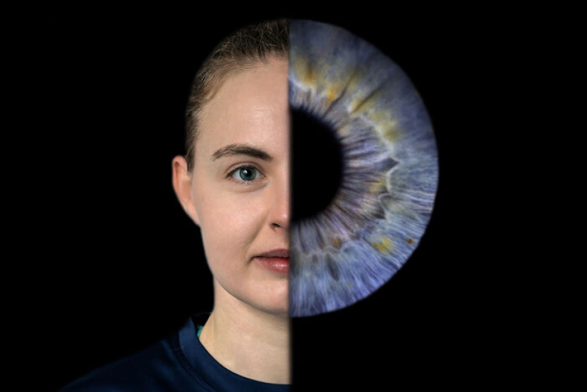Tomé fotografías en primer plano de los iris del equipo paralímpico de GB para compartir lo que se necesita para ser un atleta de élite