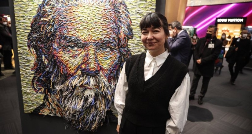Trash masterpieces by Turkish artist Deniz Sagdych Trash masterpieces by Turkish artist Deniz Sagdych