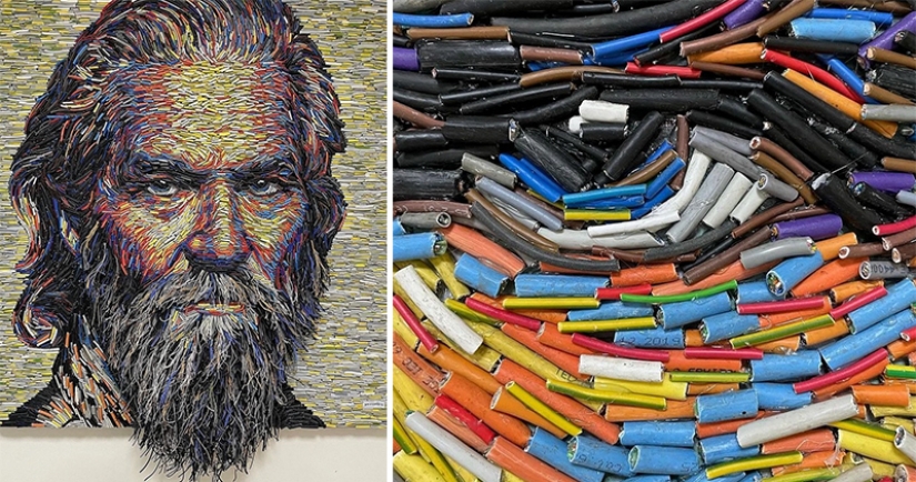 Trash masterpieces by Turkish artist Deniz Sagdych Trash masterpieces by Turkish artist Deniz Sagdych