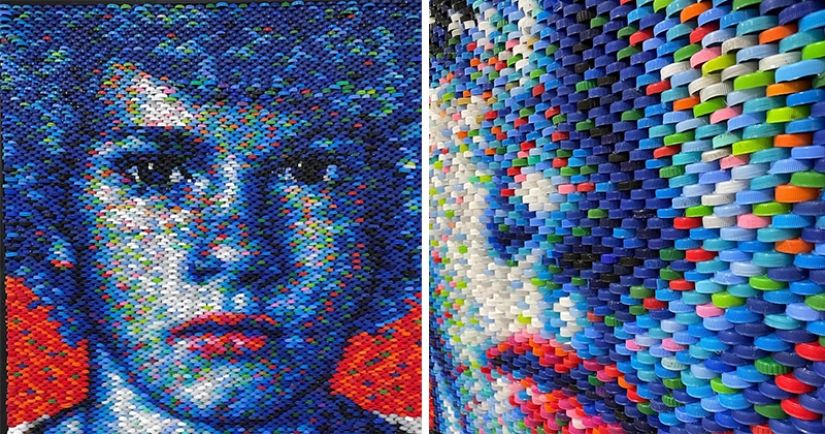 Trash masterpieces by Turkish artist Deniz Sagdych Trash masterpieces by Turkish artist Deniz Sagdych
