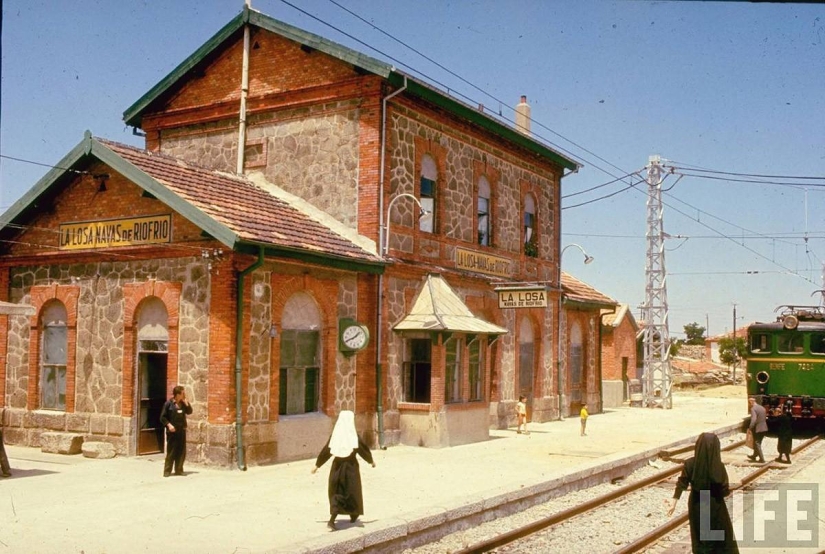 Traveling through Europe in 1970 by train