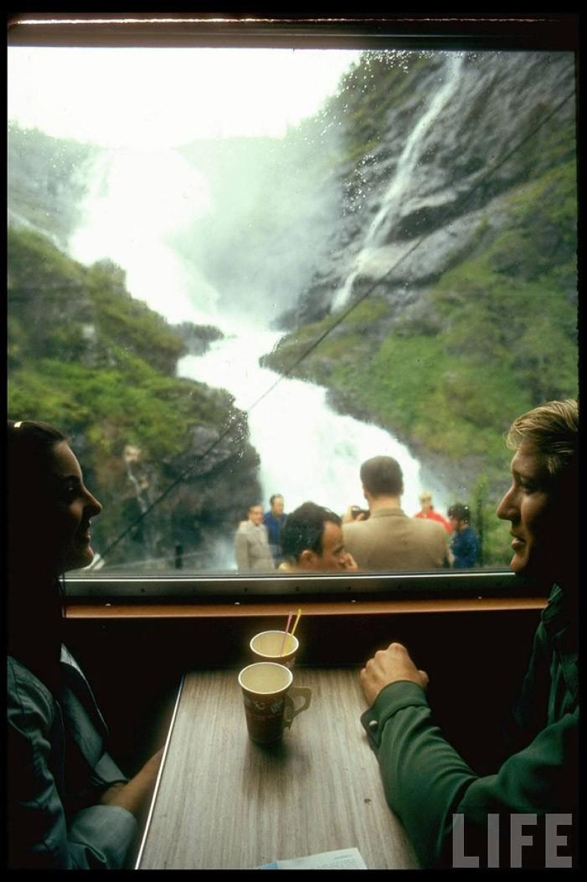 Traveling through Europe in 1970 by train