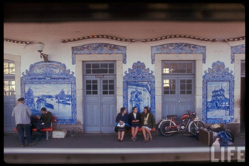 Traveling through Europe in 1970 by train