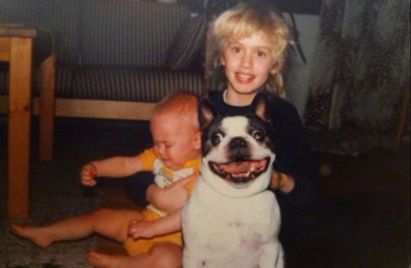 Very strange family photos with pets Very strange family photos with pets
