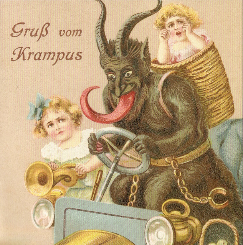 Victorian Christmas cards that will make you doubt the good intentions of the sender Victorian Christmas cards that will make you doubt the good intentions of the sender