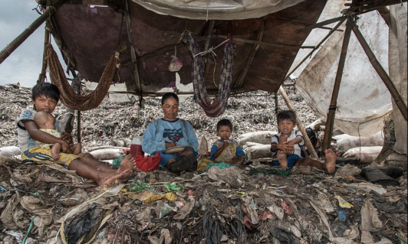 "Vile world": how 3,000 families with children live in a huge landfill "Vile world": how 3,000 families with children live in a huge landfill