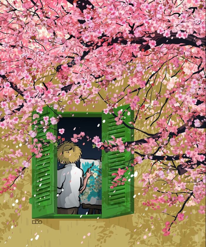 Vincent Van Gogh y la modernidad: 20 ilustraciones coloridas de Alireza Karimi Moghaddam Vincent Van Gogh y la modernidad: 20 ilustraciones coloridas de Alireza Karimi Moghaddam
