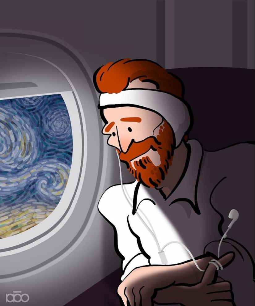 Vincent Van Gogh y la modernidad: 20 ilustraciones coloridas de Alireza Karimi Moghaddam Vincent Van Gogh y la modernidad: 20 ilustraciones coloridas de Alireza Karimi Moghaddam