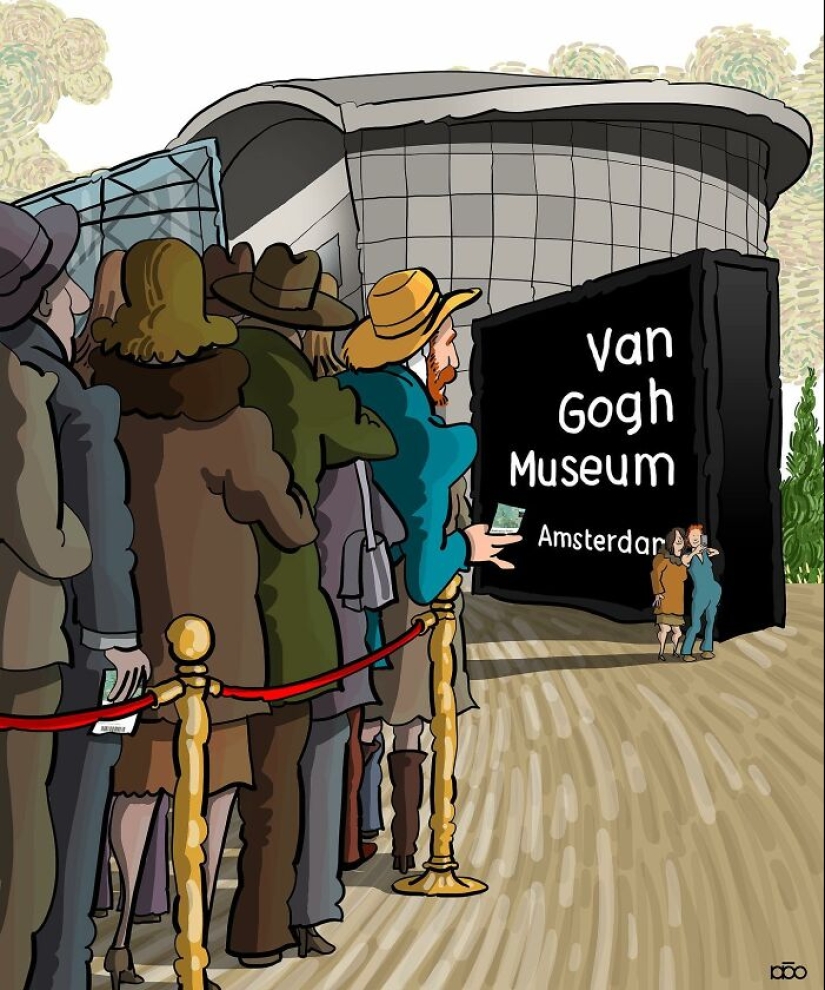 Vincent Van Gogh y la modernidad: 20 ilustraciones coloridas de Alireza Karimi Moghaddam Vincent Van Gogh y la modernidad: 20 ilustraciones coloridas de Alireza Karimi Moghaddam