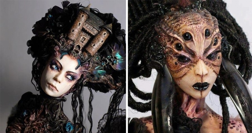 Virginie Ropar and her "dark" sculptures Virginie Ropar and her "dark" sculptures